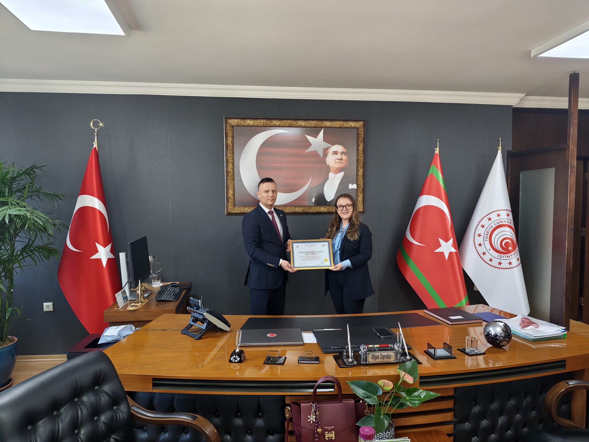 Ravago EPS’nin YYS Sertifikası Teslim Alındı.
